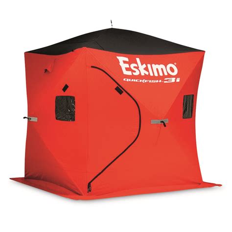 Room For 3. . Eskimo ice shelters